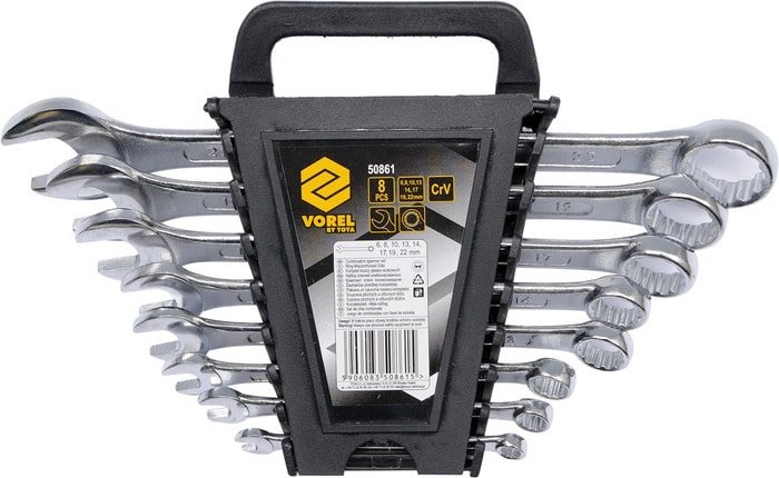 Набор ключей Vorel 50861 (8 предметов)