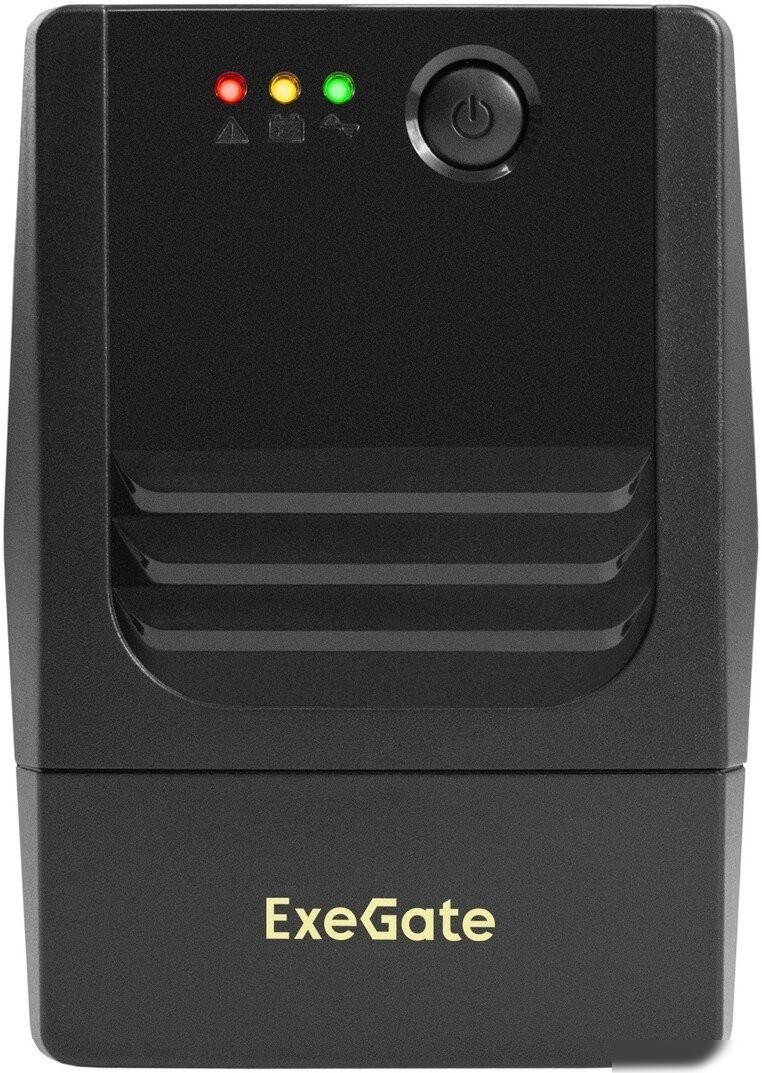 Источник бесперебойного питания ExeGate Power NB-650.LED.AVR.2SH.USB