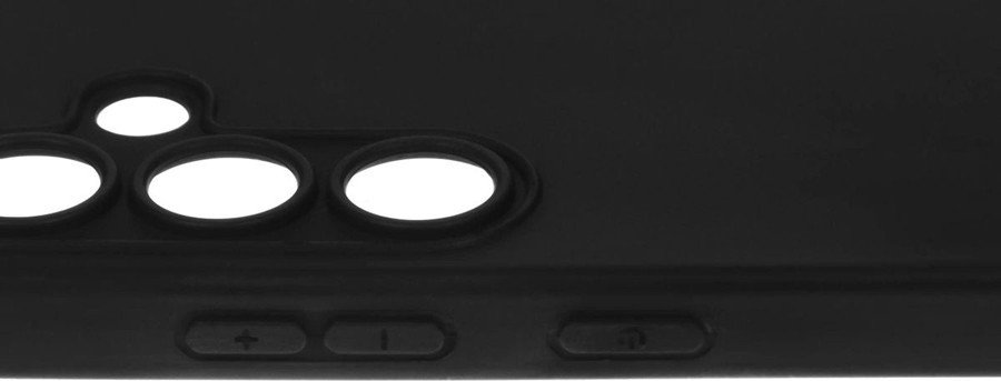 Чехол для телефона BoraSCO Silicone Case для Samsung Galaxy S24+ 72954 (черный)
