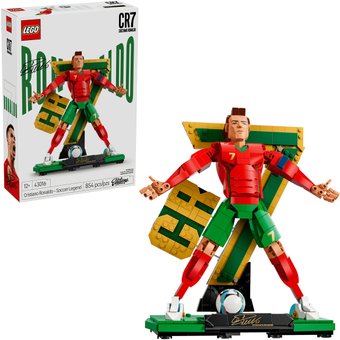 Конструктор LEGO Editions 43016 Криштиану Роналду – легенда футбола