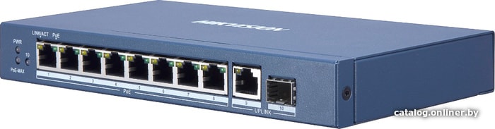 Коммутатор Hikvision DS-3E0510P-E/M