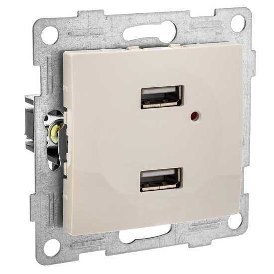 Розетка USB Gusi Electric Bravo С10USB2-003