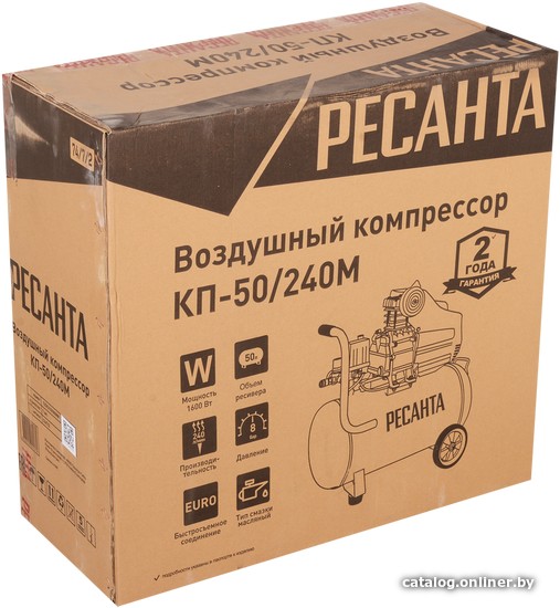 Компрессор Ресанта КП-50/240М 74/7/2