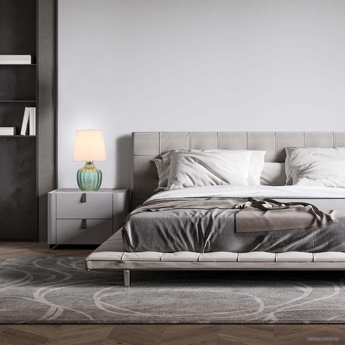 Настольная лампа ESCADA 10194/L (зеленый)