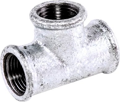 Фитинг Fittex PLUS Тройник ОЦ Ду 32Х20 (1 1/4"Х3/4") ВР/ВР 127-3657 (чугун оцинкованный)