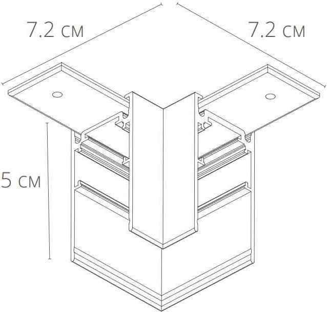 Соединитель треков Arte Lamp Linea-Accessories A480606