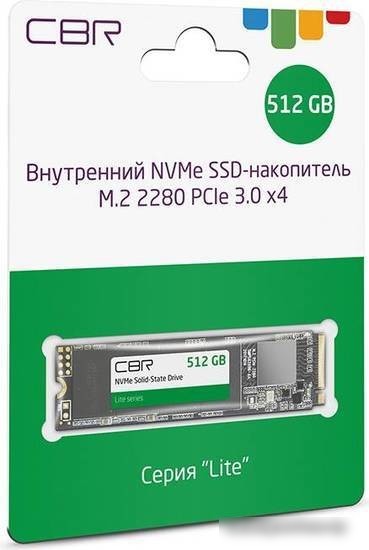 SSD CBR Lite 512GB SSD-512GB-M.2-LT22