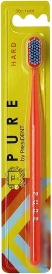 Зубная щетка PresiDent Pure Hard жесткая (1 шт)