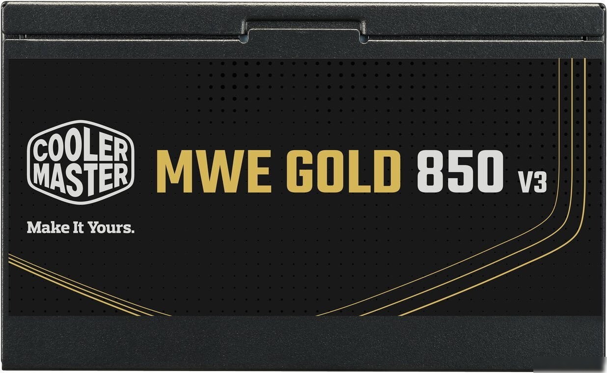 Блок питания Cooler Master MWE Gold 850 V3 ATX 3.1 Non-Modular MPE-8506-ACAG-BEU