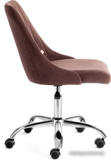 Кресло TetChair Swan (флок, коричневый)