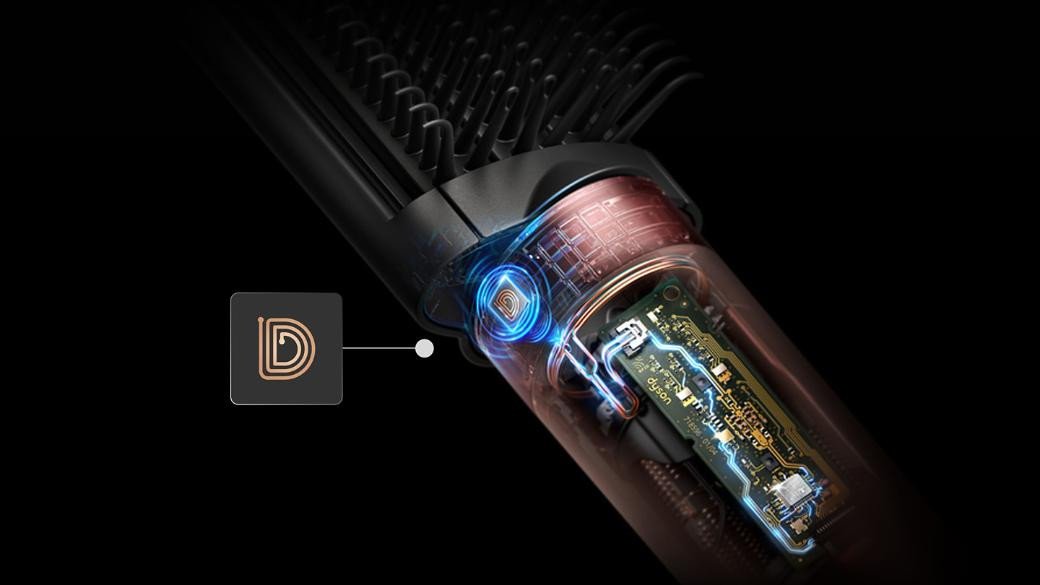 Фен-стайлер Dyson Airwrap Co-anda2x HS09 Straight+Wavy (евровилка, красный бархат/золотой)