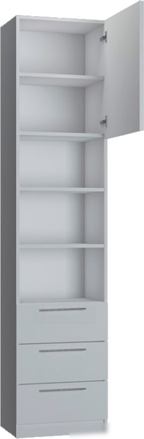 Шкаф-пенал Макс Стайл Kart 18 Egger 219x50x42 11B4250 (белый классический W960 ST7)