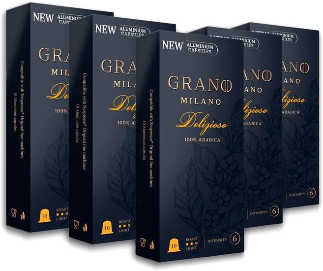 Кофе в капсулах Grano Milano Delizioso 10 шт