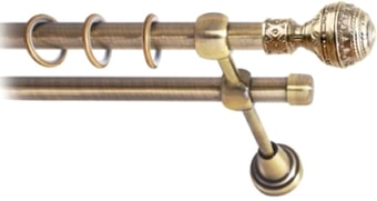 Lm Decor Ампир (антик, гладкая, 1,8м 16мм, 2 ряда, без кручка)