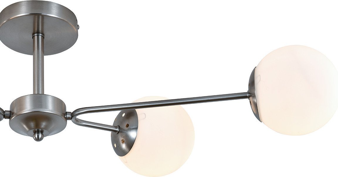 Люстра средней высоты Escada 150008/4R ES0000068 (Satin Nickel)