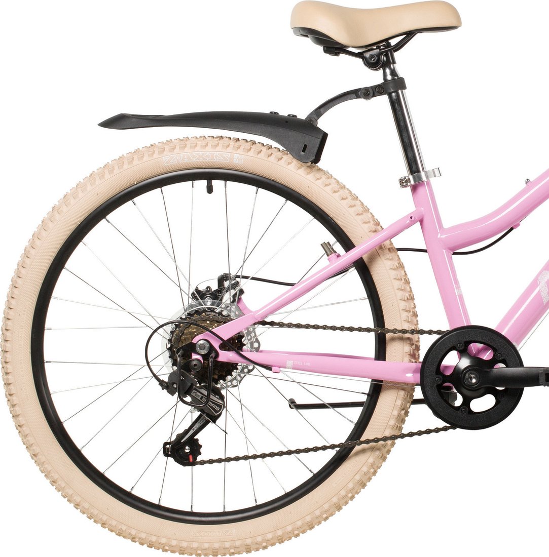 Детский велосипед Novatrack Jenny 24 24SHD.JENNY.12PN6 (розовый, разобранный)