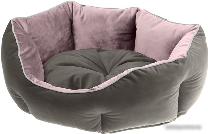 Лежак Ferplast Queen 45 (розовый/серый)