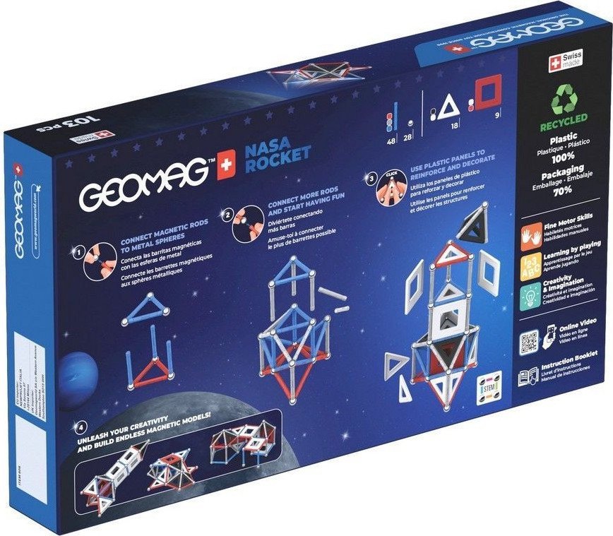 Магнитный конструктор Geomag Классик ракета GM808
