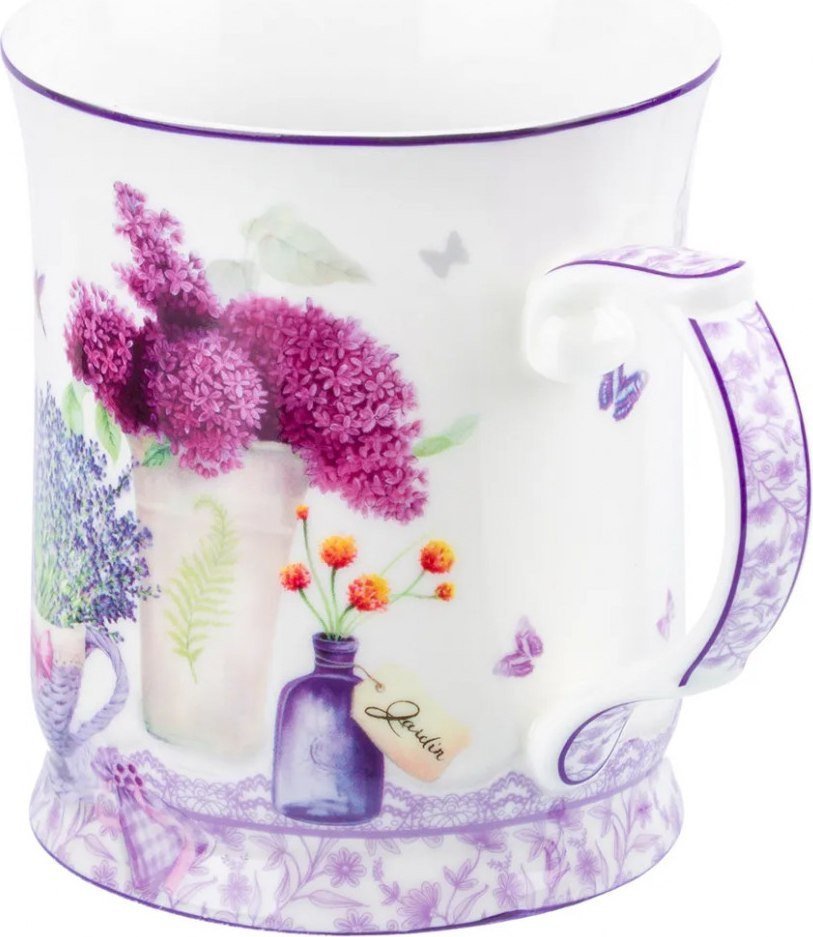 Кружка Elan Gallery New Bone China Лаванда 420725