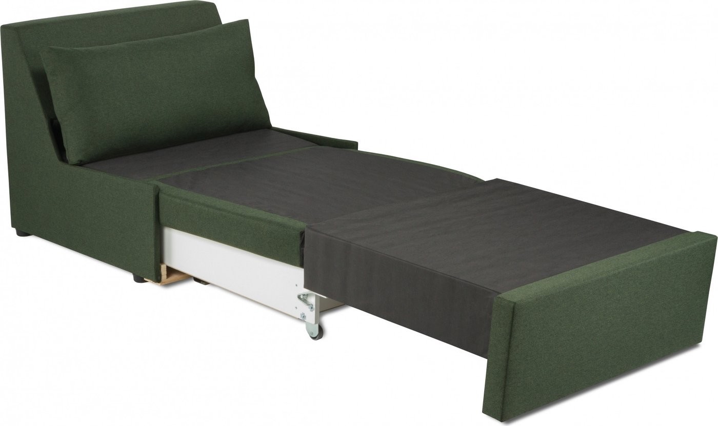 Кресло-кровать Mio Tesoro Такка Fotel 80 Z/F Malmo 37 (Dark Green)