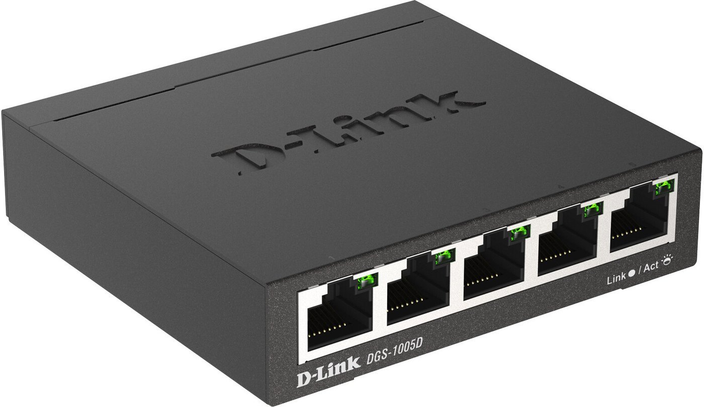 Неуправляемый коммутатор D-Link DGS-1005D/R1A