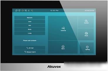 Монитор Akuvox C313W (черный)