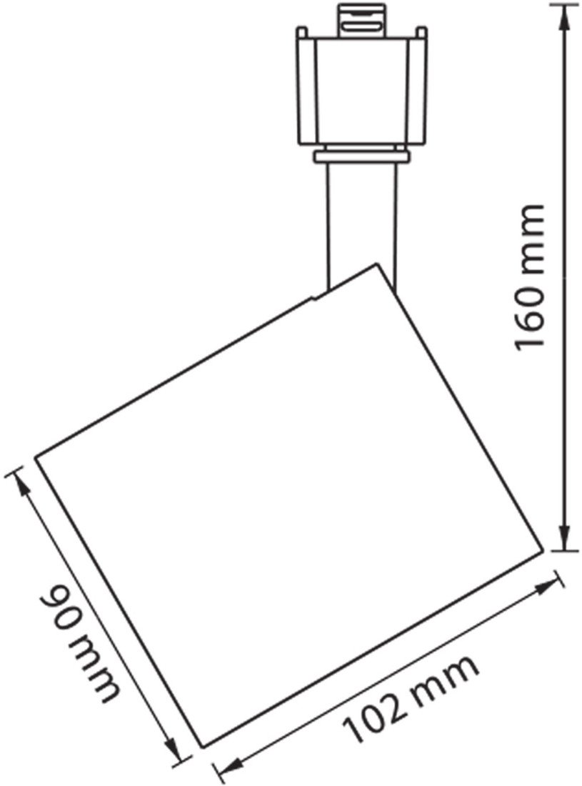 Трековый светильник Volpe ULB-Q275 30W/4000К UL-00005932