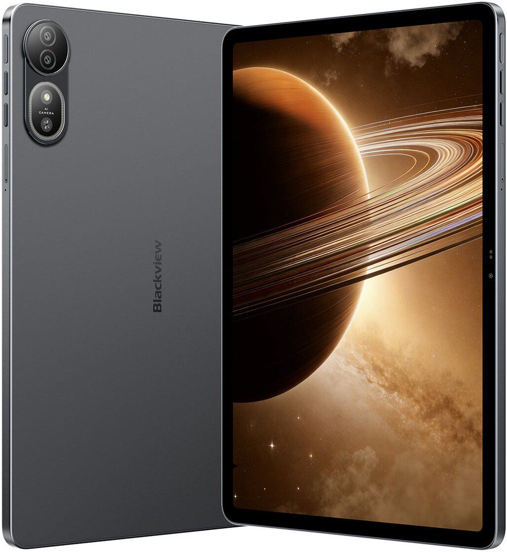 Планшет Blackview Mega 12 5G 12GB/256GB (космический серый, с аксессуарами)