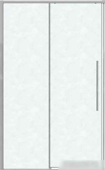 Душевая дверь Grossman Galaxy 130x195 100.K33.01.130.10.02 (хром/шиншилла стекло)