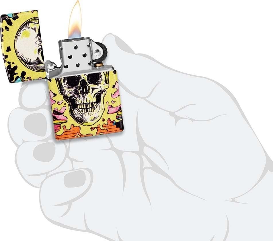 Зажигалка Zippo Skull Design 48640