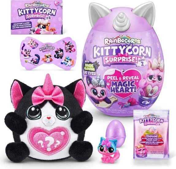 Кукла-сюрприз Zuru Rainbocorns Kittycorn Surprise 9279