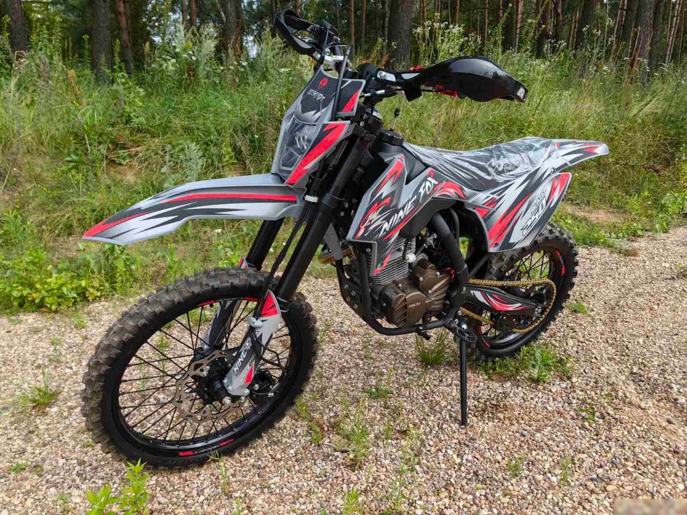 Мотоцикл Nine Fox Blazer 250 (черный/красный)