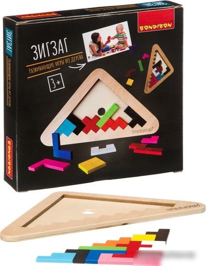 Развивающая игра Bondibon Зигзаг ВВ4182
