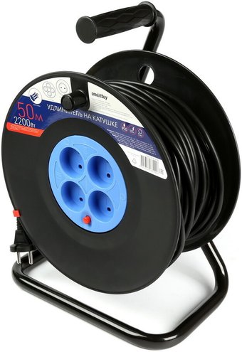 Удлинитель на катушке SmartBuy SBE-10-4-50-N