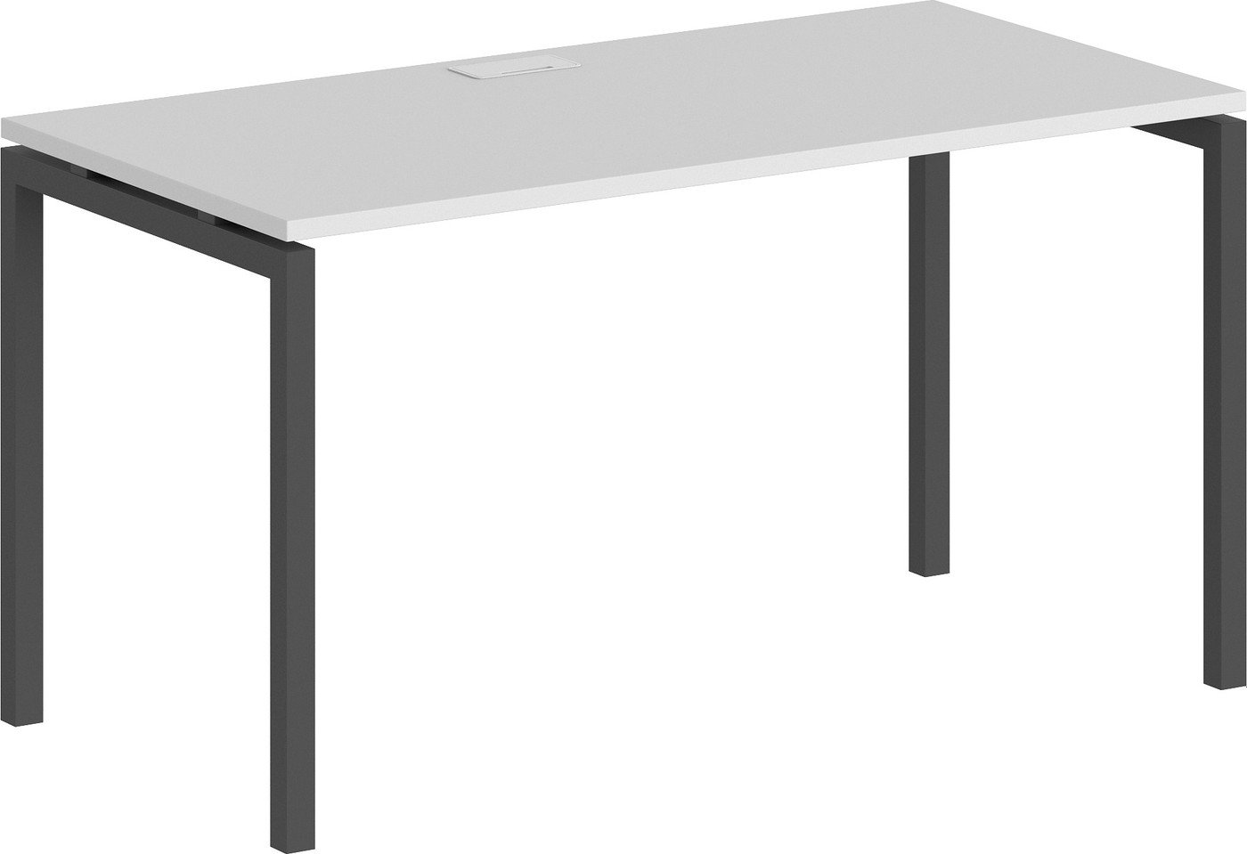 Стол Norden 120x70x75 SG.204.WH.44.AN (антрацит/белый)
