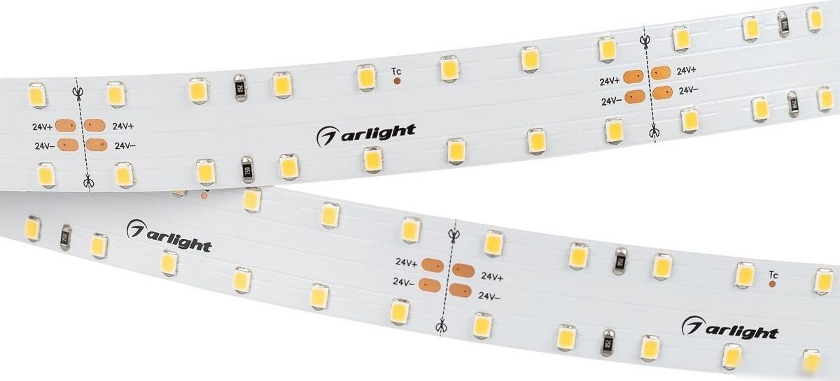 Светодиодная лента Arlight 22W/m 140Led/m 2835SMD теплый белый 4.7M RT-A140-20mm 24V Warm3500 028001