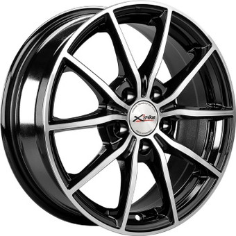Литые диски X'trike X-111 15x6.5" 5x112мм DIA 57.1мм ET 45мм BK/FP
