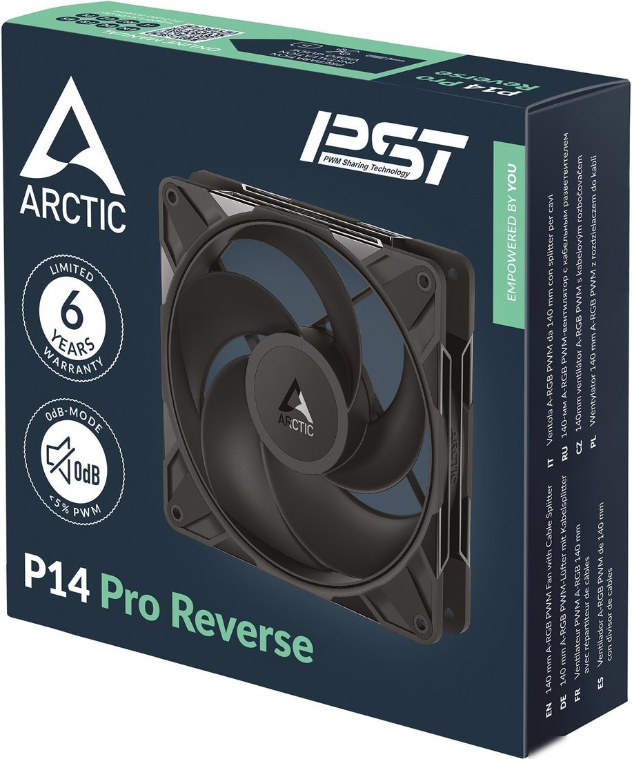 Вентилятор для корпуса Arctic P14 Pro Reverse ACFAN00329A