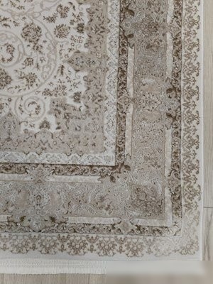 Ковер для жилой комнаты Radjab Carpet Арвен Прямоугольник PS23E 12008RK (3x4, Cream)