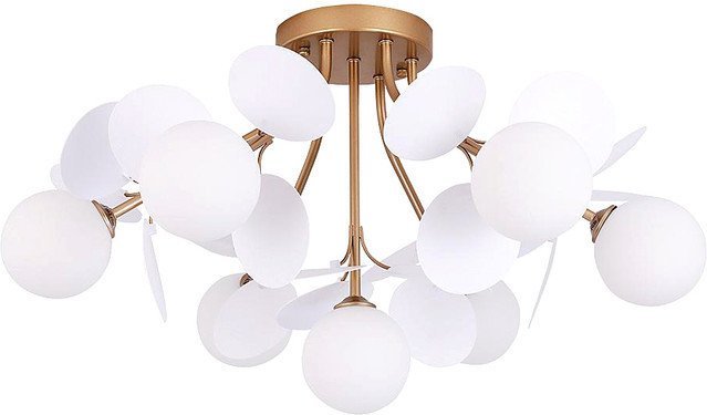 Люстра средней высоты Arte Lamp Peacock A1369PL-7SG