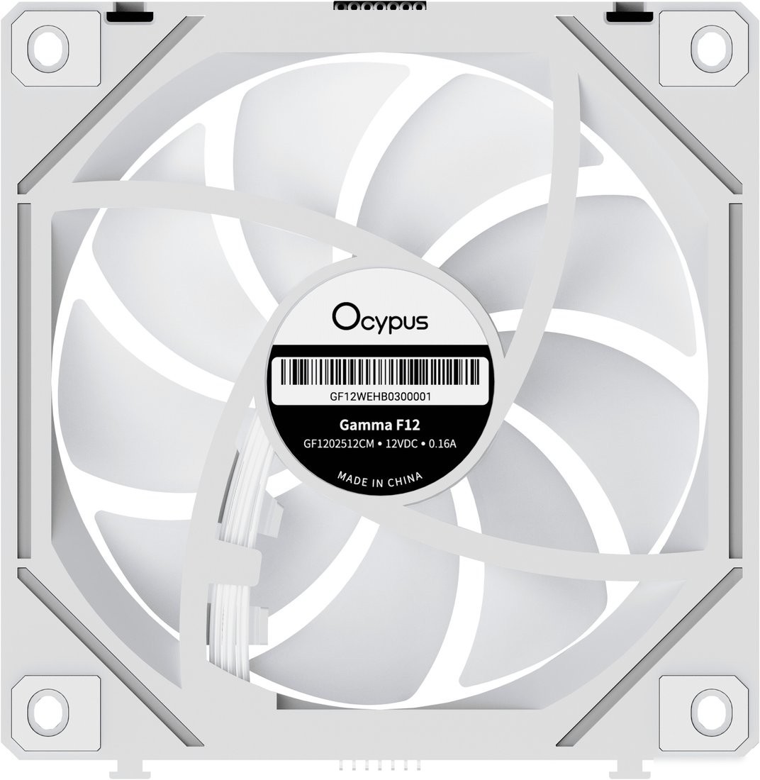 Комплект вентиляторов для корпуса Ocypus Gamma F12 Uni WH ARGB Reverse Blade 3IN1