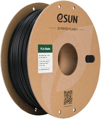 Филамент eSUN PLA-Matte PLA-MT175B5B1 (1.75 мм, 5 кг, черный)