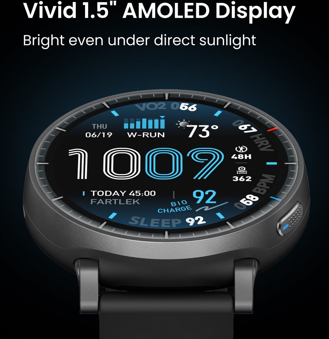 Умные часы Amazfit Active Max (черный)