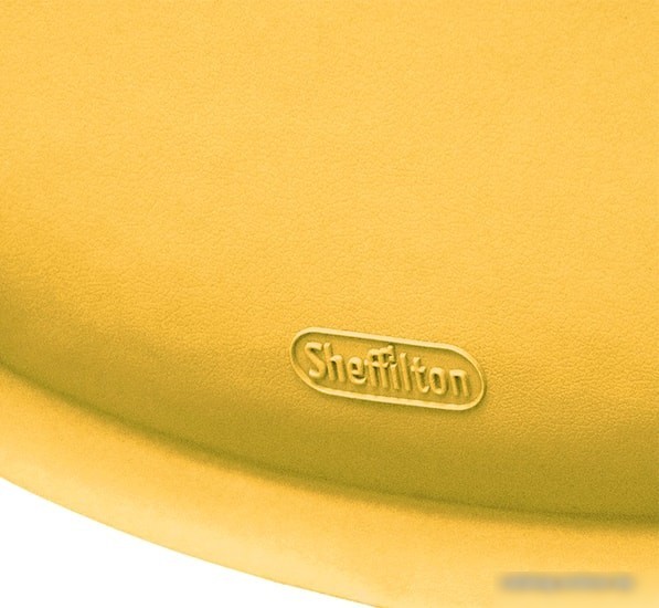 Стул Sheffilton SHT-S75-1 (желтый RAL1021/хром лак)