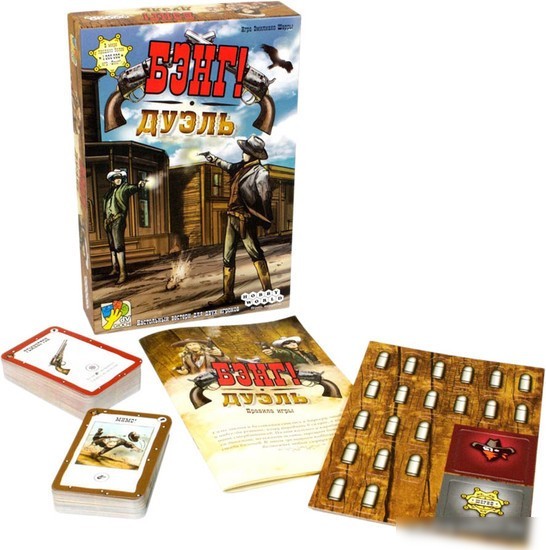 Настольная игра Мир Хобби Бэнг! Дуэль
