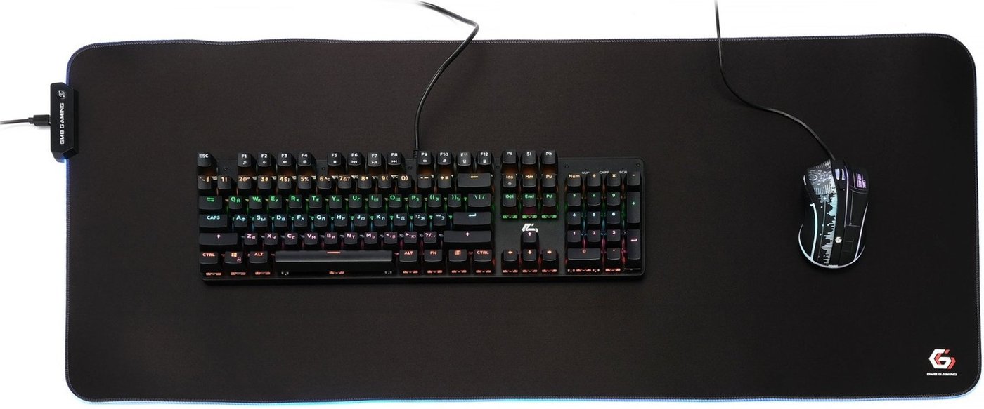Коврик для стола Gembird MP-LED-90-40