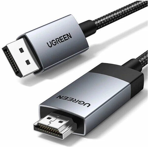 Кабель Ugreen DP119 DisplayPort - HDMI 25491 (3 м, черный)