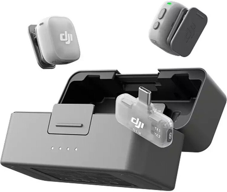 Радиосистема DJI Mic Mini 2 (2TX + 1 Mobile RX + Charging Case)