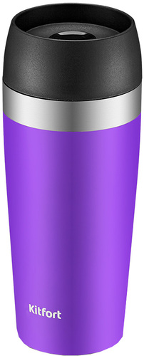 Термокружка Kitfort KT-1223-1 400 мл (фиолетовый)