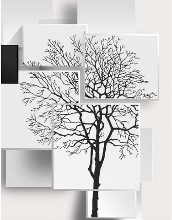 Фотообои Citydecor Дерево 3D Инь-Янь 2 200x254